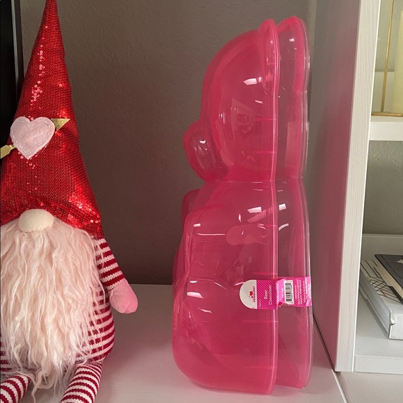 New Way to Celebrate 16” Valentine VHTF Pink Gummy Bear Container - Picture 3 of 4